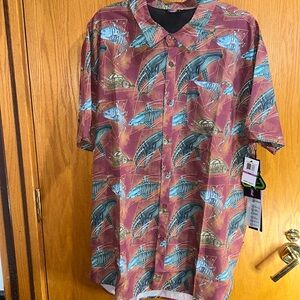 Psycho Tuna Men's XXL Titanium Killers Short Sleeve Shirt
